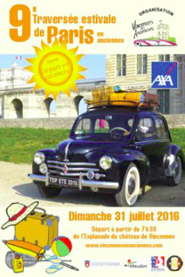 Traversee de Paris Juillet 2016